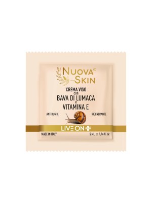 Nuova Skin Crema Viso Bava di Lumaca e Vitamina E 5ml