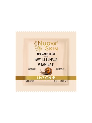 Nuova Skin Acqua Micellare Bava Di Lumaca e Vitamina E 5ml