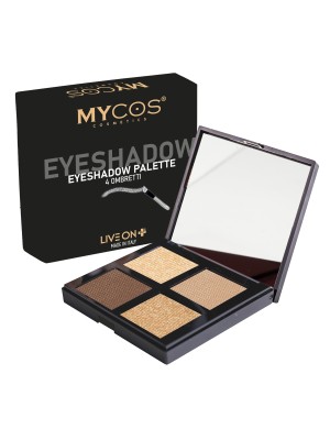 MYCOS Cosmetics Palette 4 Ombretti - Eyeshadow Palette N.02