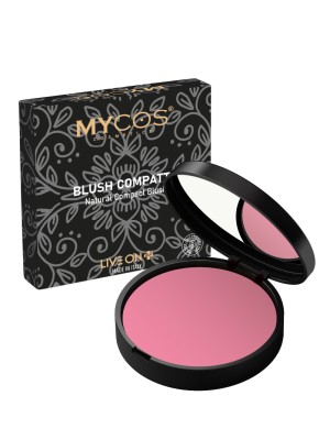 MYCOS Cosmetics Blush Compatto - Natural Compact Blush N.01