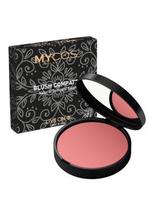 MYCOS Cosmetics Blush Compatto - Natural Compact Blush N.04