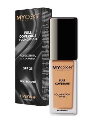 MYCOS Cosmetics Fondotinta Fluido 30ml SPF25 - Full Coverage N.06