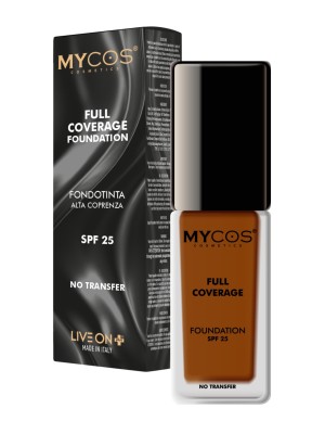 MYCOS Cosmetics Fondotinta Fluido 30ml SPF25 - Full Coverage N.08
