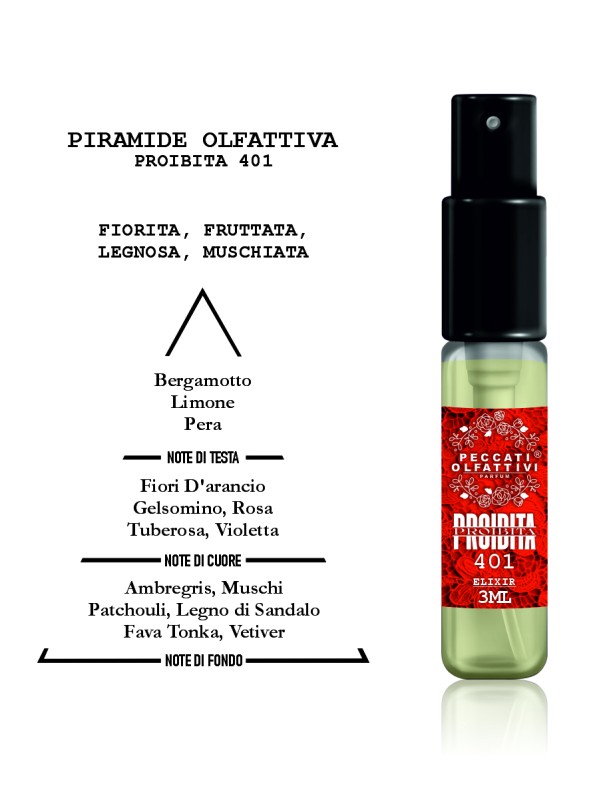 Peccati Olfattivi Proibita 401 ELIXIR 3ml
