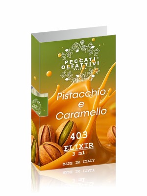 Peccati Olfattivi Pistacchio & Caramello 403 ELIXIR 3ml