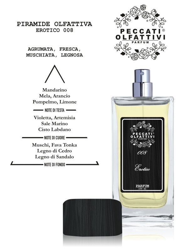 Peccati Olfattivi Erotico 008 MAN 100ml PARFUM