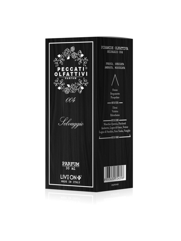 Peccati Olfattivi Selvaggio 004 MAN 30ml PARFUM