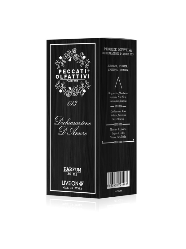 Peccati Olfattivi Dichiarazione d'Amore 013 MAN 30ml PARFUM