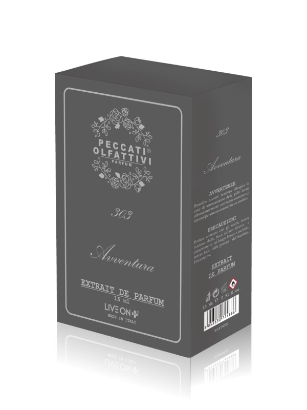 Peccati Olfattivi Avventura 303 NICHES 15ml EXTRAIT DE PARFUM
