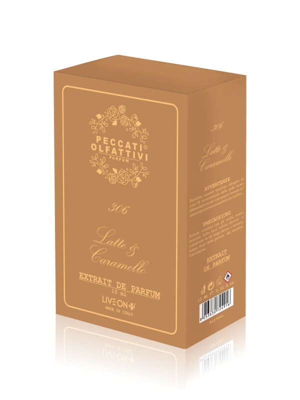 Peccati Olfattivi Latte & Caramello 306 NICHES 15ml EXTRAIT DE PARFUM