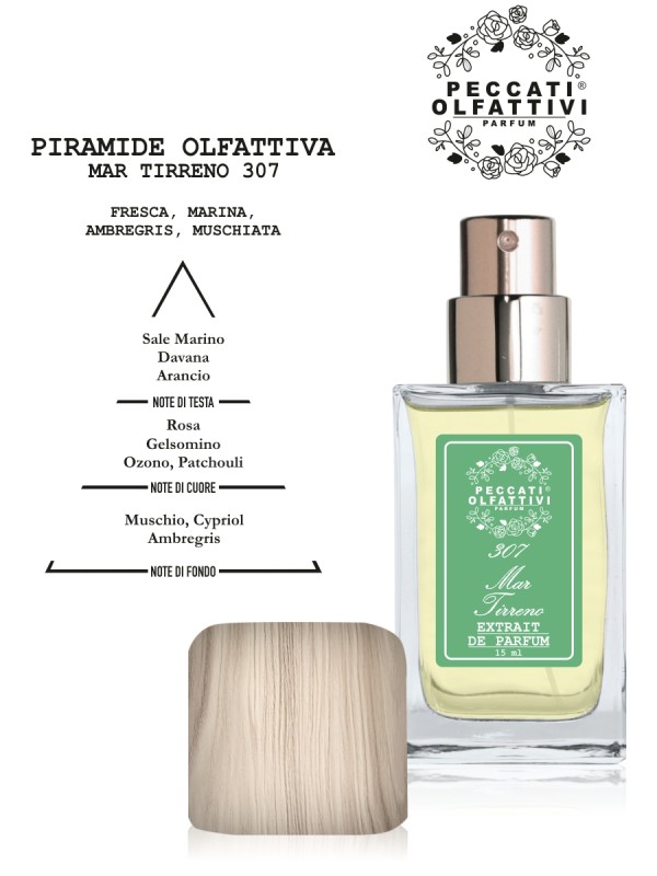 Peccati Olfattivi Mar Tirreno 307 NICHES 15ml EXTRAIT DE PARFUM