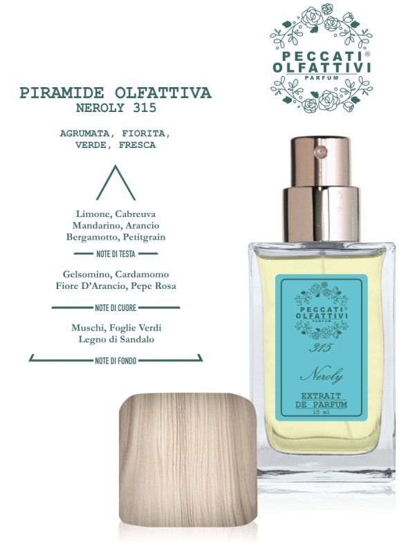 Peccati Olfattivi Neroly 315 NICHES 15ml EXTRAIT DE PARFUM