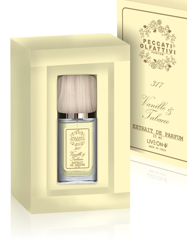 Peccati Olfattivi Vanille & Tabacco 317 NICHES 15ml EXTRAIT DE PARFUM