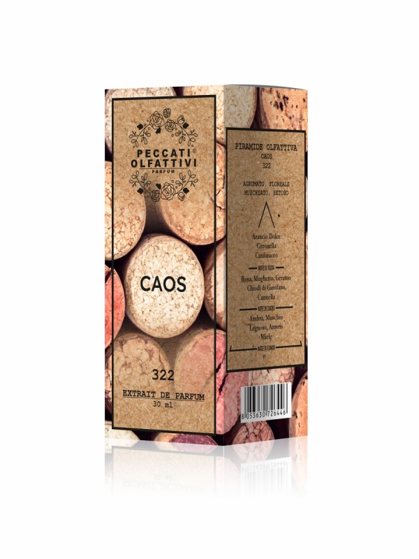 Peccati Olfattivi Caos 322 NICHES 30ml EXTRAIT DE PARFUM