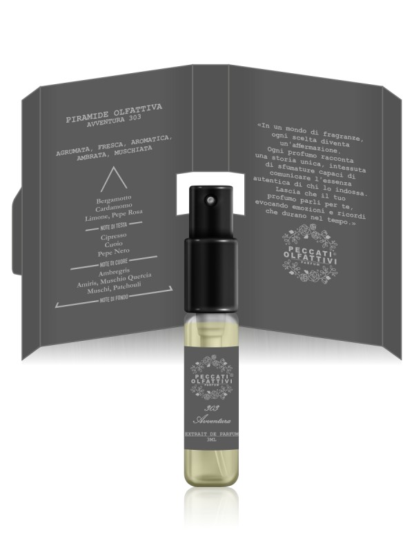 Peccati Olfattivi Avventura 303 NICHES 3ml EXTRAIT DE PARFUM