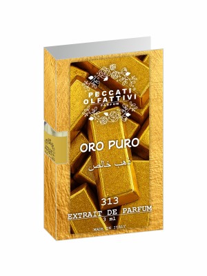 Peccati Olfattivi Oro Puro 313 NICHES 3ml EXTRAIT DE PARFUM