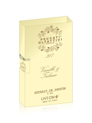 Peccati Olfattivi Vanille & Tabacco 317 NICHES 3ml EXTRAIT DE PARFUM
