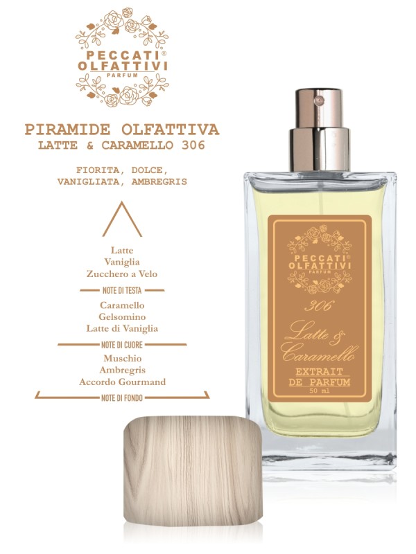 Peccati Olfattivi Latte & Caramello 306 NICHES 50ml EXTRAIT DE PARFUM