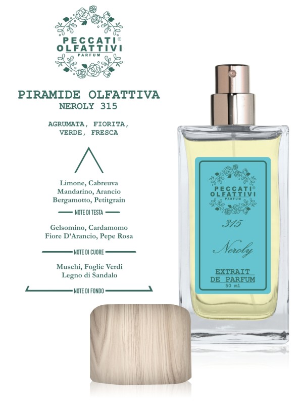 Peccati Olfattivi Neroly 315 NICHES 50ml EXTRAIT DE PARFUM