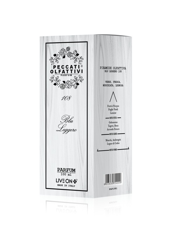 Peccati Olfattivi Blu Leggero 108 WOMAN 100ml PARFUM