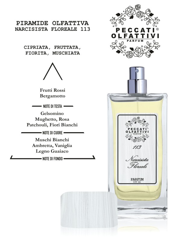 Peccati Olfattivi Narcisista Floreale 113 WOMAN 100ml PARFUM