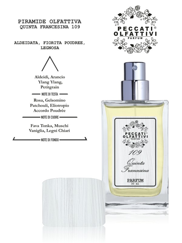 Peccati Olfattivi Quinta Francesina 109 WOMAN 30ml PARFUM