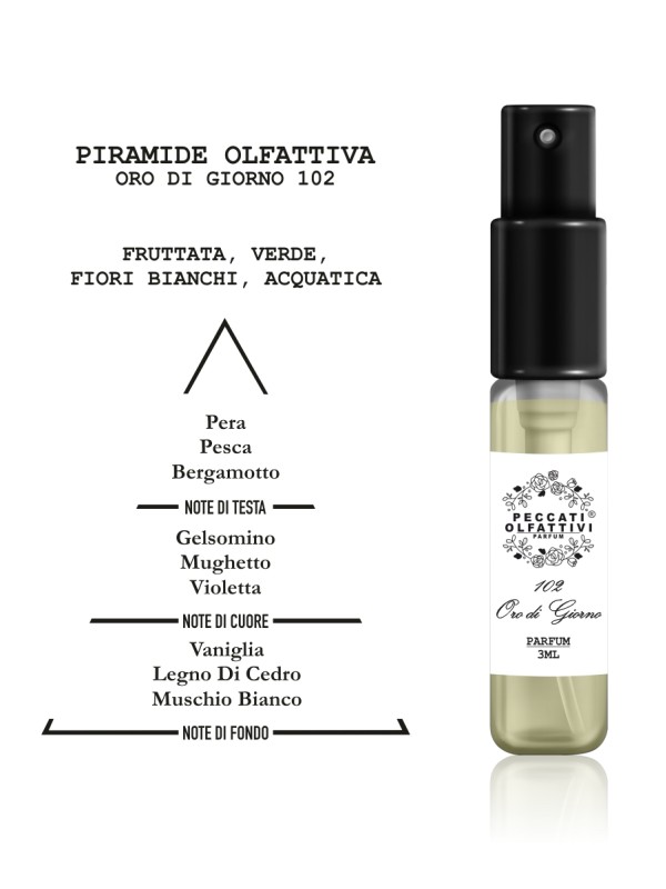 Peccati Olfattivi Oro di Giorno 102 WOMAN 3ml PARFUM