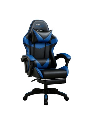 RMF PRO Sedia Gaming in Ecopelle - BLU/NERO