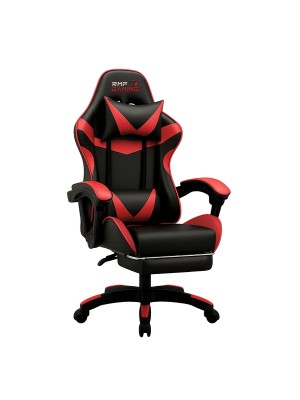 RMF PRO Sedia Gaming in Ecopelle - ROSSO/NERO