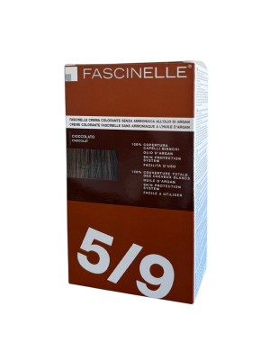 Fascinelle Crema Colorante Senza Ammoniaca all'Olio di Argan Nr. 5/9 Cioccolato